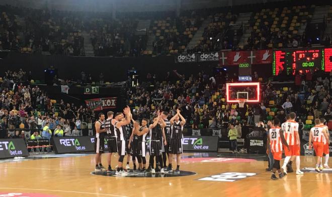 El Bilbao Basket se impuso con contundencia ante el Leyma Coruña por 87-59 en el Bilbao Arena