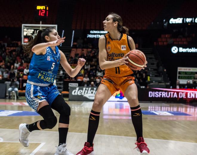 Valencia Basket Femenino - Bembibre. (Foto: Rocío Recamán)