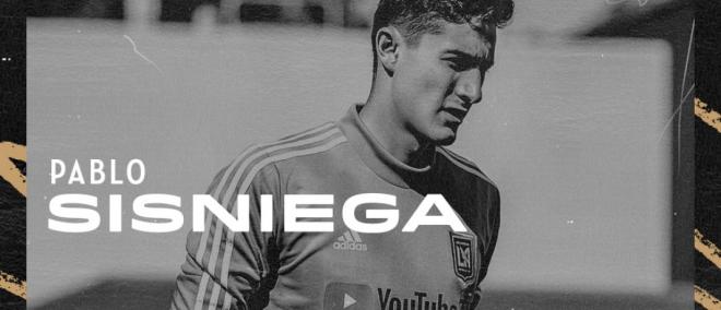 Pablo Sisniega, en el anuncio de su llegada a la MLS.