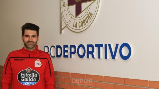 Vítor Silva, centrocampista a prueba con el Deportivo (Foto: RCD).