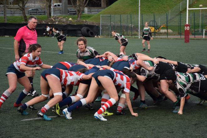 El UBR Femenino cada vez cobra más auge con las chicas que se acercan a practicar rugby