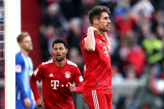 Javi Martínez celebra un gol. (Foto Bayern Múnich).