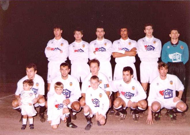 Once titular del Valencia CF en Corralejo. (Foto: Valencia CF)