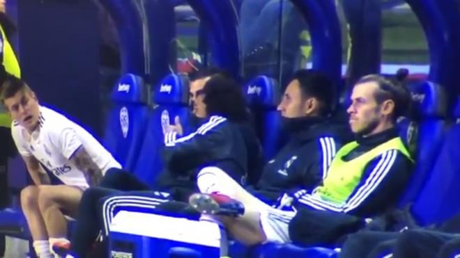 Bale, en el banquillo (Imagen: El Golazo de Gol).