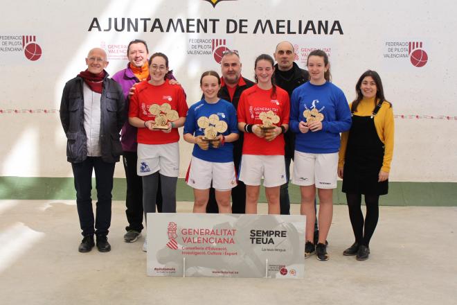 Finalistes finals Raspall Individual, Meliana 2019