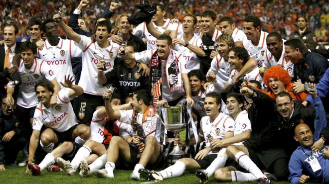 Valencia, campeón de Copa de 2008.