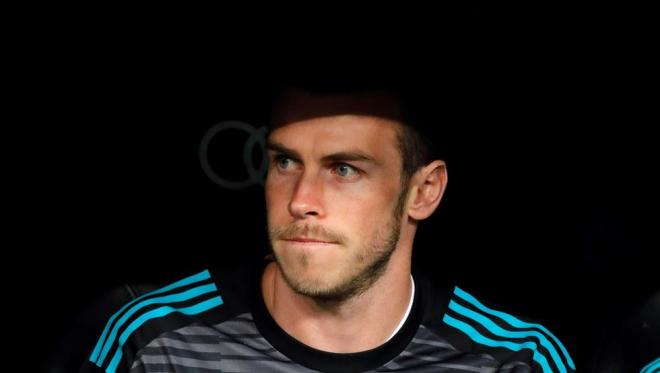Gareth Bale, durante un partido en el que fue suplente.