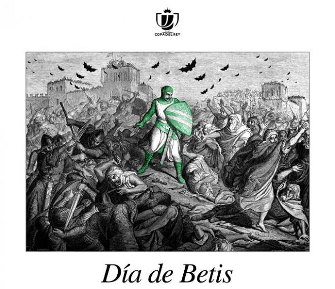 El cartel del Betis para el partido ante el Valencia (Foto: RBB).