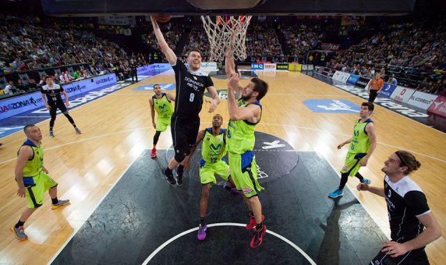 Dairis Bertans en su etapa en el Bilbao Basket (Foto: ElDesmarque).