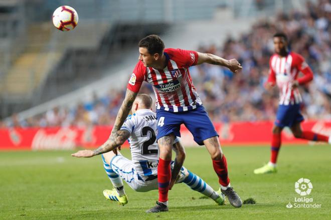 La Real perdió su primer partido del 2019 contra el Atlético de Madrid (Foto: LaLiga)