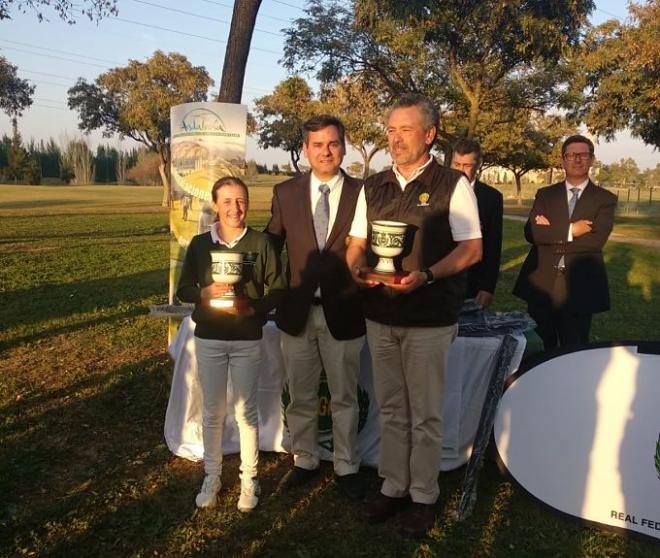 Ganadores del Campeonato de Andalucía Pitcha and Putt 2019.