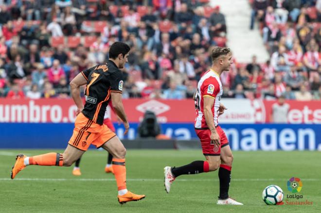Guedes ante el Girona FC (Foto: LaLiga Santander).