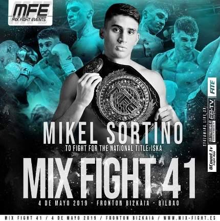 Mikel Sortino prepara su asalto al cinturón de Campeón de España ISKA en el límite de los 67 kilos.