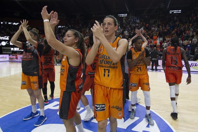 Valencia Basket Femenino. (Foto: Miguel Ángel Polo)