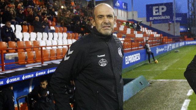 Alberto Monteagudo, entrenador del CD Lugo.