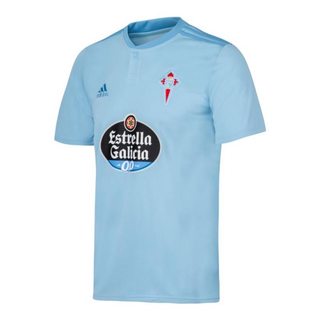 La camiseta de la primera equipación del Celta de la presente temporada (Foto: RCCV).