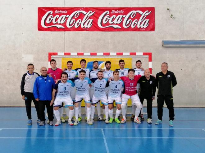 El equipo que ganó en título andaluz universitario (Foto: UMA Antequera).