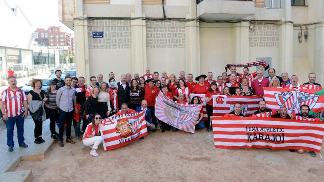 Miles de peñistas acompañarán al Athletic ante el Atlético de Madrid en La Catedral (Foto: Athletic)