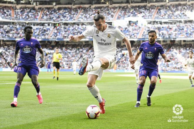 Lance del partido en el Bernabéu (Foto: LaLiga).