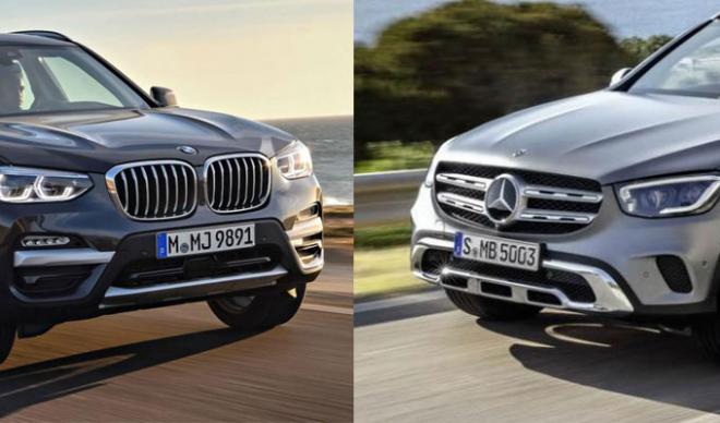 Mercedes GLC y BMW X3