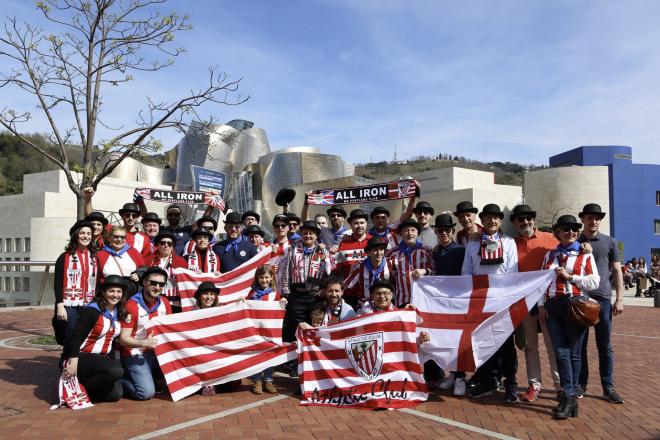 La Peña Mr Pentland del Athletic Club celebró en Bilbao su VII aniversario oficial.