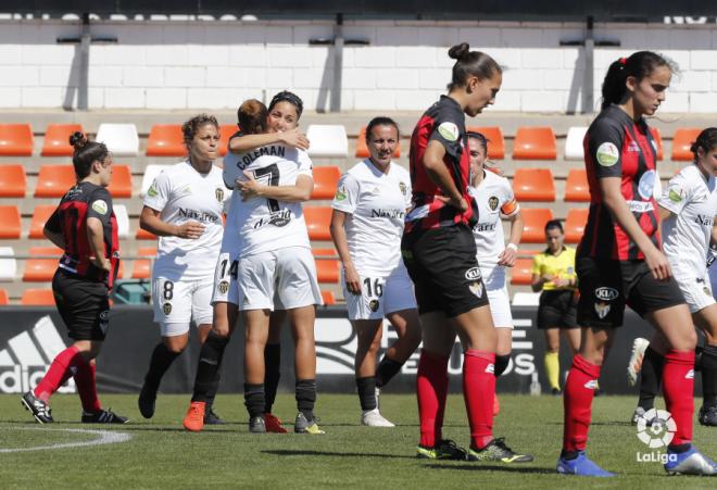 Valencia CF Femenino - Sporting Huelva. (Foto: LaLiga)