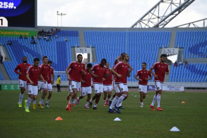 Anuar Tuhami con la selección de Marruecos | Foto: Federación Royale Marocaine de Football