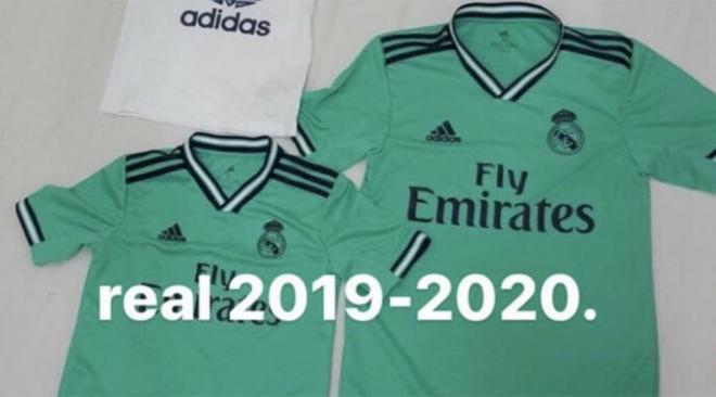 Esta es la tercera camiseta del Real Madrid para la temporada 2019/20 (vía Todo sobre Camisetas).