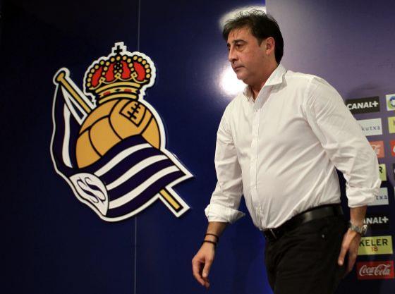 Loren, en su etapa como director deportivo de la Real Sociedad (Foto: EFE).