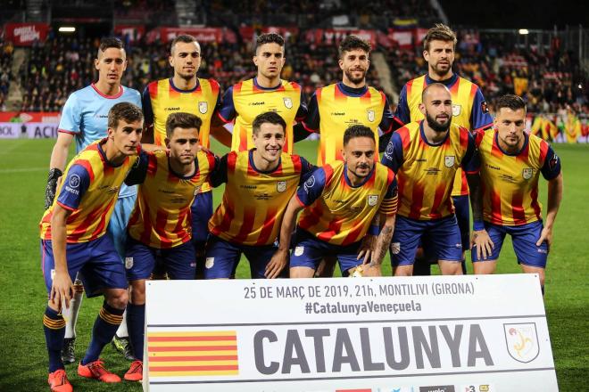 XI de Cataluña ante Venezuela (Foto: FCFCAT).