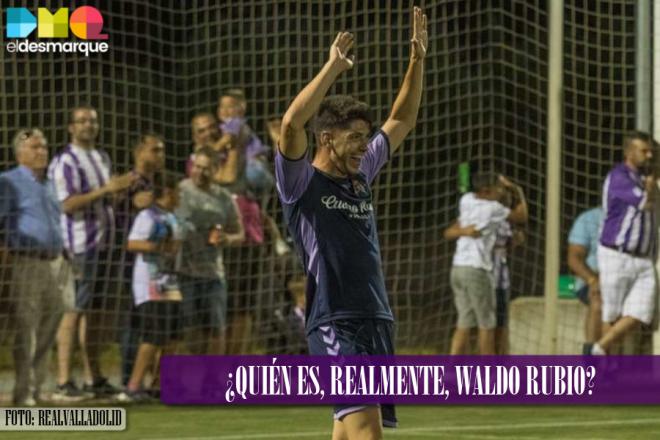 Waldo Rubio ya es integrante de la primera plantilla del Real Valladolid, donde estará hasta el año 2022.