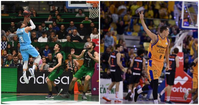 Joventut y Valencia Basket cosecharon dos derrotas (Fotos: ACB Photo).