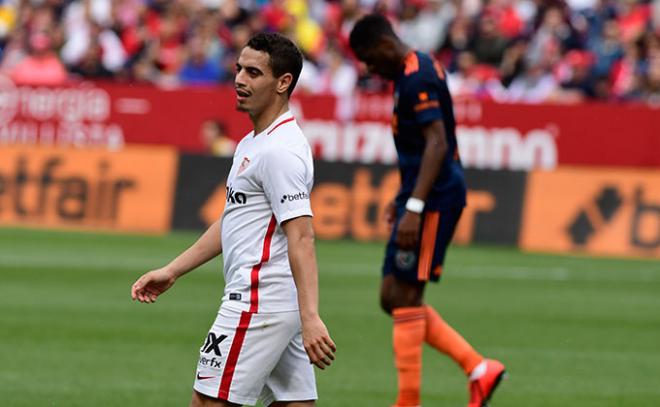 Ben Yedder, en el Sevilla 0-1 Valencia. (Foto: Kiko Hurtado). 