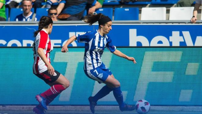 Por primera vez Mendizorroza fue escenario para un partido de su equipo femenino (Foto: Alavés)