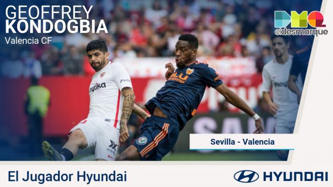 Kondogbia pugna con Banega por el balón.