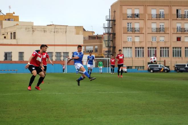 Melilla-Malagueño (Foto: @UDMelilla)