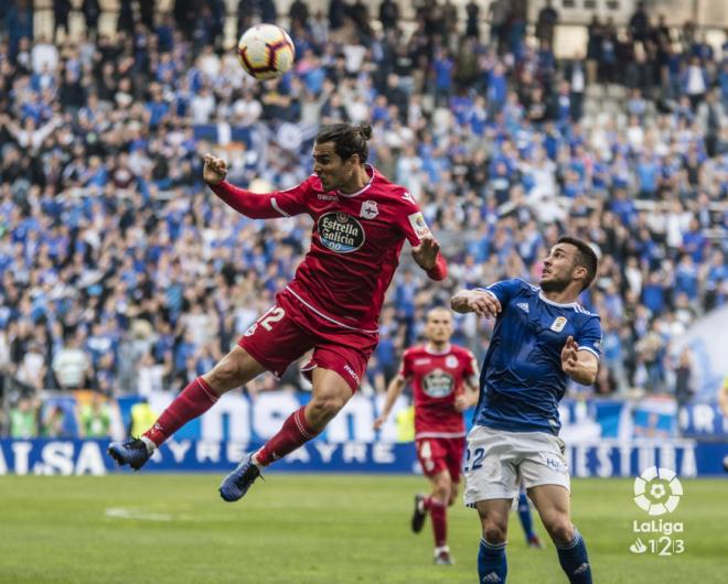 Somma, durante un lance del partido ante el Real Oviedo (Foto: LaLiga).