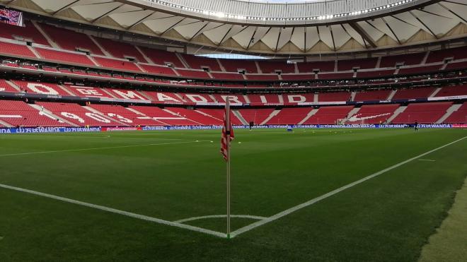 Estadio Wanda Metropolitano, escenario del partido.