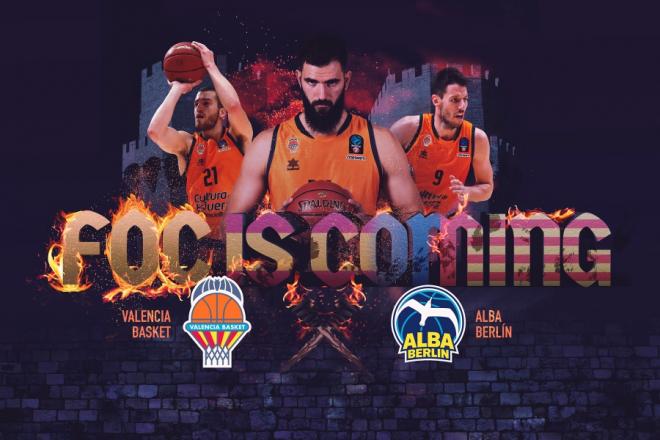 El cartel del Valencia Basket para la final de la EuroCup. (Imagen: Valencia Basket)