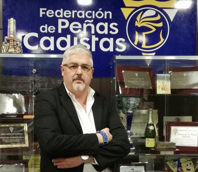 Juan Antonio García, presidente de la Federación.