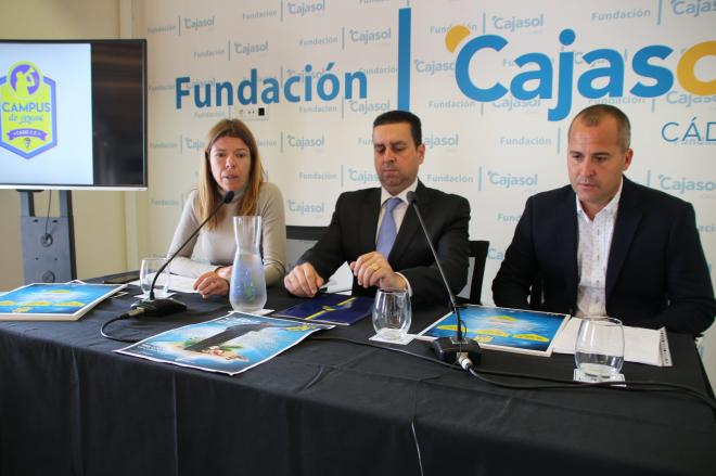 Imagen de la presentación del Campus (Foto: Cádiz CF).