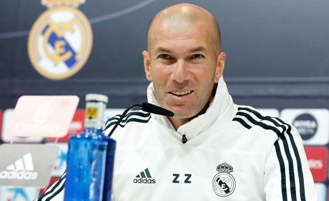 Zidane, en un rueda de prensa (Foto: RM).