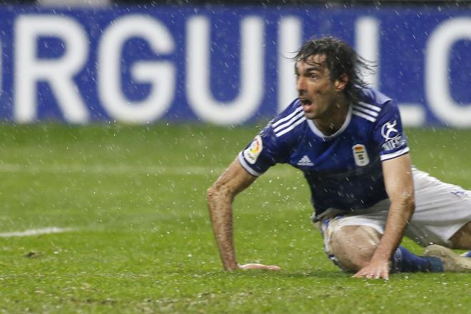 Carlos Martínez, durante el partido ante Las Palmas (Foto: Luis Manso).