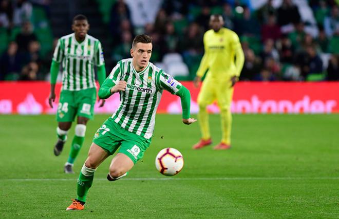 Lo Celso, en un partido con el Betis.