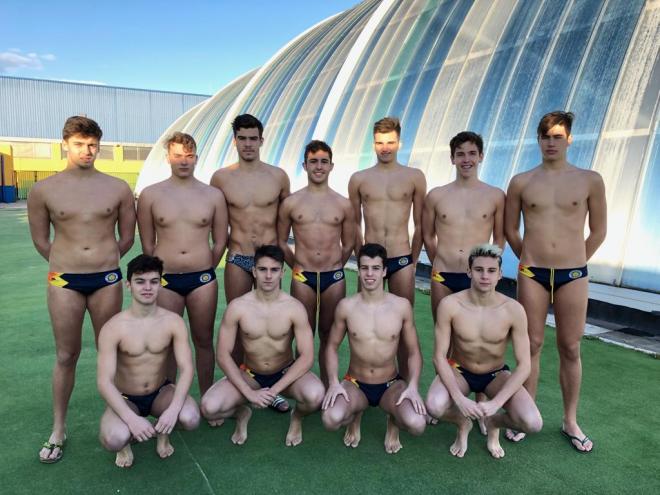 El equipo juvenil del Waterpolo Sevilla-Grupo Ceres.
