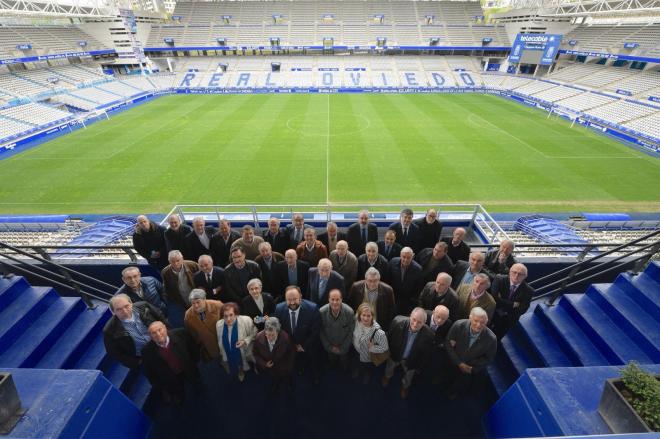 El reconocimiento del Real Oviedo a sus socios más veteranos (Foto: