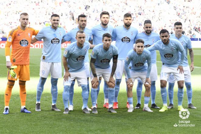 Once del Celta contra el Atlético de Madrid en el Wanda Metropolitano (Foto: LaLiga).