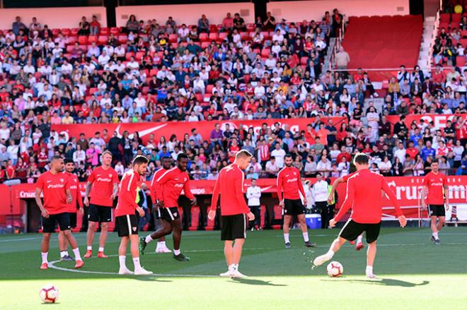 Todos los jugadores del Sevilla han sido convocados por Caparrós (Foto: Kiko Hurtado).