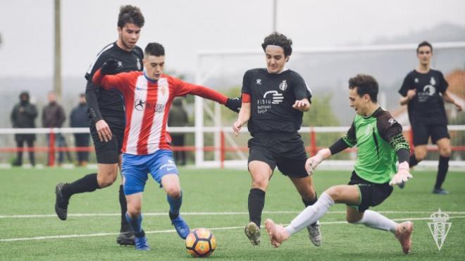 Diego Boza, en un partido (Foto: RSG).