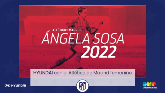 Ángela Sosa renueva con el Atlético de Madrid hasta 2022.